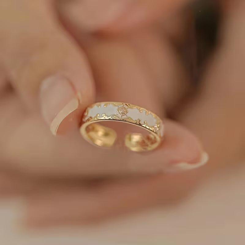 Open Cuff Elegance Ring