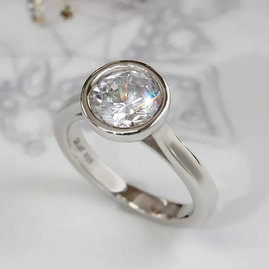 Zirconia Silver Ring
