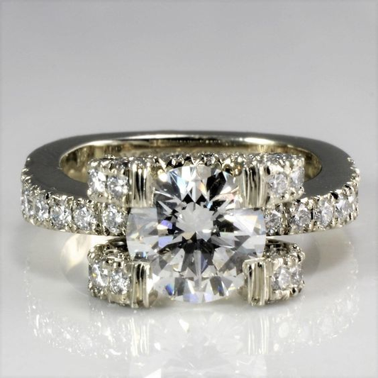 Silver Glass Ring
