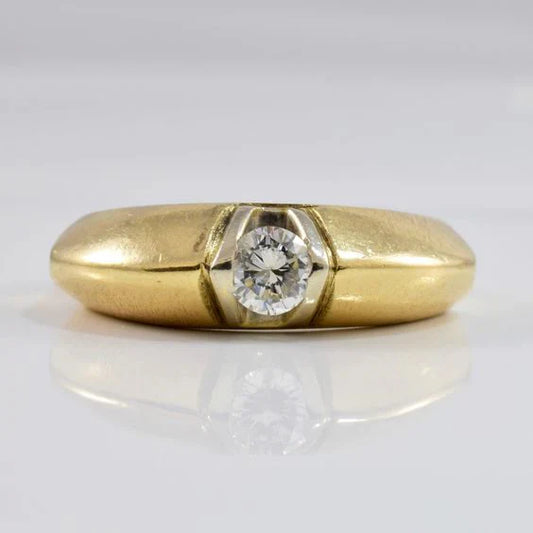 Zirconia Gold Ring