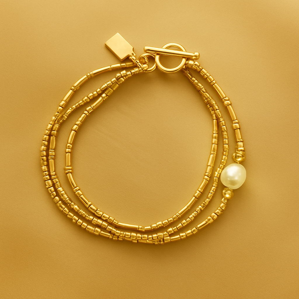 Pearl Bracelet Set