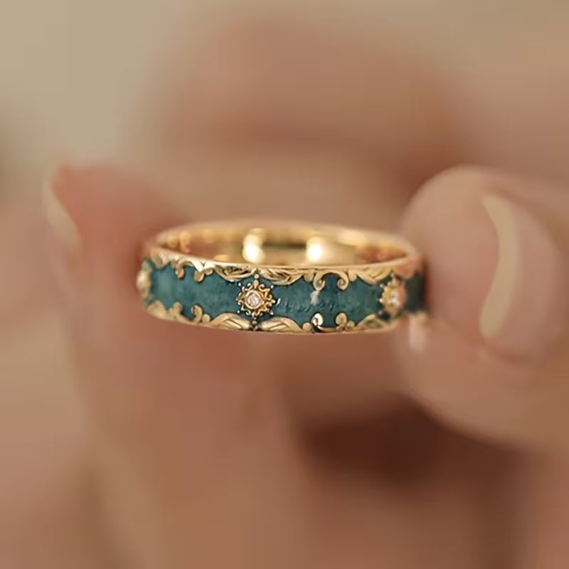Open Cuff Elegance Ring