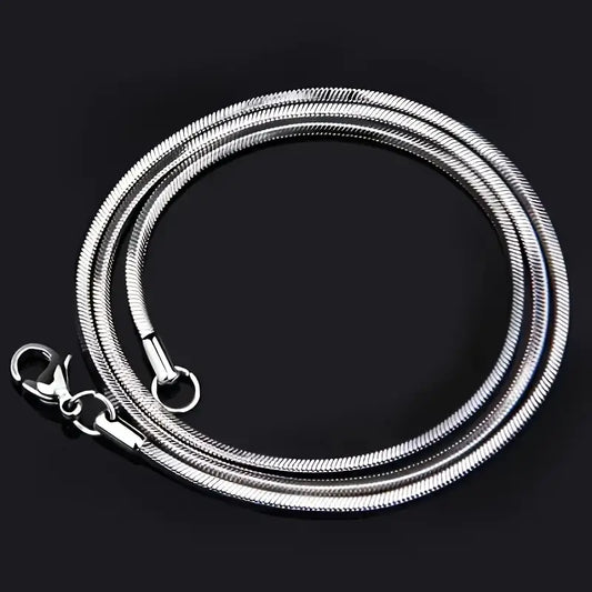 Stainless Steel Snake Chain Necklace
