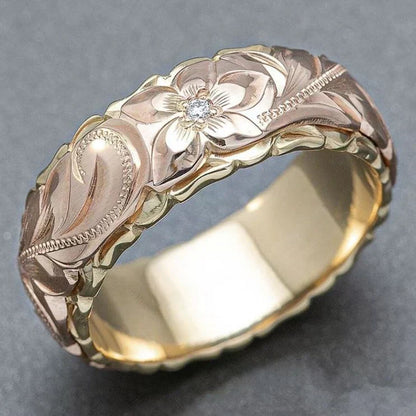 Romantic Gold Ring for Special Moments